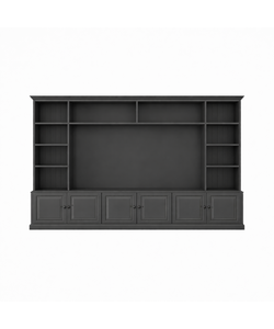 Showmodel Tv boekenkast Calgary - 330x35/45x245H cm