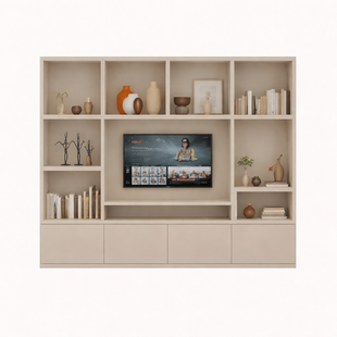 Showmodel TV Vakkenkast Jose - NCS 3005Y20R Eiken