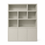 123kast Showmodel (beschadigd) Vakkenkast Manhattan 03 - 180x40x240H cm