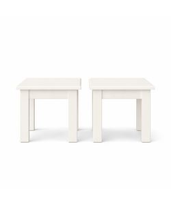 Showmodel tafeltjes 2 stuks - 50x50x50H cm - RAL 9010