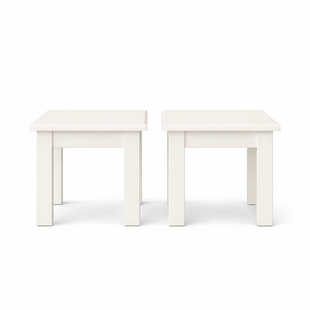 Showmodel tafeltjes 2 stuks - 50x50x50H cm - RAL 9010