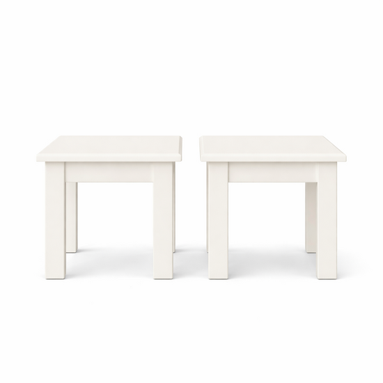 123kast  Showmodel tafeltjes 2 stuks - 50x50x50H cm - RAL 9010