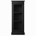 123kast  Showmodel vitrinekast Toulon 75x40x220H cm - RAL 9005