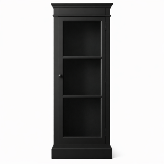 123kast  Showmodel vitrinekast Toulon 75x40x220H cm - RAL 9005