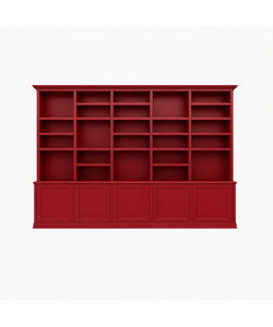 Showmodel Mayto 400x40x240H cm - ral 3005 - push to open deurtjes - klassiek/strak