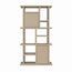 123kast   Open vakkenkast Evora 01 - 120x40x240H cm - strakke afwerking - push to open deuren - 5cm plank dikte