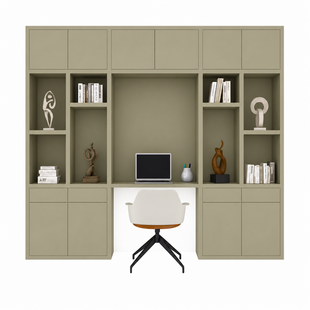 Bureau vakkenkast Chauny 280cm
