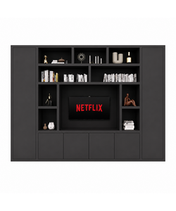 Tv vakkenkast Austin 350cm