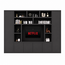123kast  Tv vakkenkast Austin - 350x40x240H cm - open vakken - 6 greeploze dichte deuren - tv vak - cinewall - strak design  - 5cm plankdikte