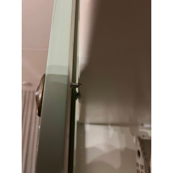 123kast Buffetkast santa barbara - 230x45x230H cm - Binnenkant: ral 9010 - Buitenkant: NCS S 3010-G40Y