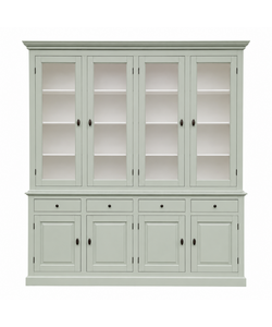 Buffetkast santa barbara - 230x45x230H cm - Binnenkant: ral 9010 - Buitenkant: NCS S 3010-G40Y