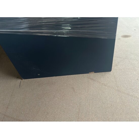 123kast Showmodel TV Vakkenkast/tv-kast Winterberg - 400x40x240H cm - Ral 5008