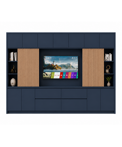 Showmodel TV Vakkenkast/tv-kast Winterberg - 400x40x240H cm - Ral 5008