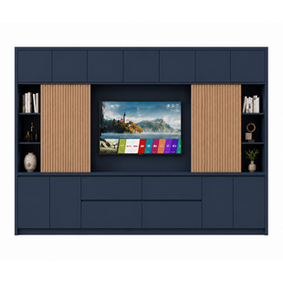 Showmodel TV Vakkenkast/tv-kast Winterberg - 400x40x240H cm - Ral 5008
