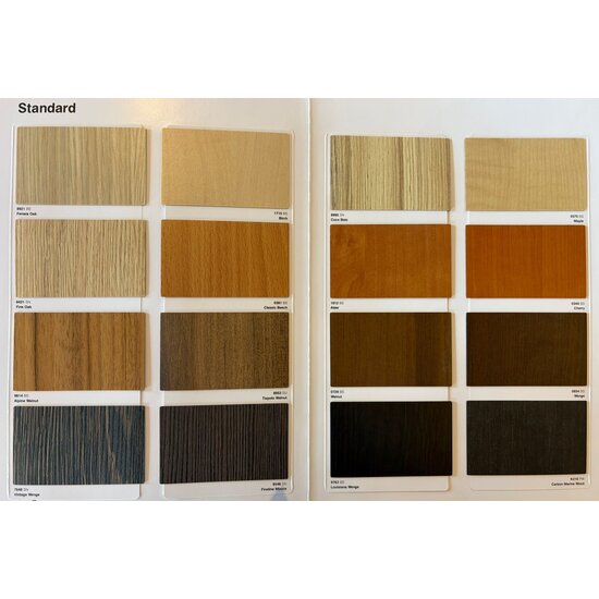 Melamine kleuren