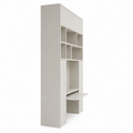 123kast Bureau vakkenkast Termoli - 280x40x335H cm - push to open deuren - push to open lades - 4cm plank dikte - strakke afwerking
