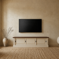 123kast Antwerpen tv dressoir 02 180cm - 3 schuifdeuren - eiken bovenblad