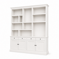 123kast Havana 220x40x240H cm - 4cm frame dikte  - 4 soft close lades - 4 scharnierdeuren  - landelijke afwerking