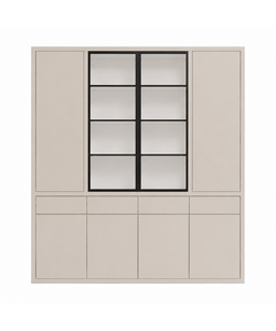Vitrinekast Milazzo 240cm