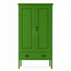 123kast  Buffetkast Caracas - 120x45x220H cm - dichte kast op pootjes - met soft close lade