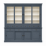 123kast  Buffetkast Le Grand St Tropez - 300x50x240H cm - Demontabel - 4 vitrine schuifdeuren - 8 kleine lades - 4 grote soft close lades - 4 dichte schuifdeuren