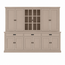 123kast  Buffetkast Aveiro - 300x50x220H cm - vitrinedeuren - 3 soft close lades - 12 scharnierdeuren