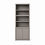 123kast  Vakkenkast Manhattan 01 - 100x40x240Hcm - strak design - 2 push to open deuren - greeploze deuren - 5cm plank dikte