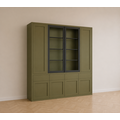 123kast  Buffetkast Formia - 240x50x230H cm - stalen deuren - push to open deuren en lades