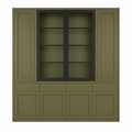 123kast  Buffetkast Formia - 240x50x230H cm - stalen deuren - push to open deuren en lades