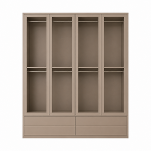 Kledingkast Kiso - 200x60x240H cm