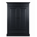 123kast  Opbergkast Alicante - 100x53x140H cm - 3 soft close lades - 2 dichte scharnierdeuren - 3 planken