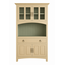 123kast  Buffetkast Pia - 120x40x230H cm - op pootjes - 1 open vak - 1 soft close lade - 4 scharnierdeurtjes
