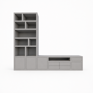 Tv vakkenkast dressoir Rennes 300cm
