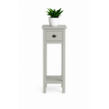 123kast  Bijzettafel Deux - 30x30x80H cm - 1 lade - 1 plank