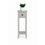 123kast  Bijzettafel Deux - 30x30x80H cm - 1 lade - 1 plank