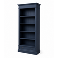 123kast  Boekenkast Malaga - 100x35x200H cm - 4 planken - 1 soft close lade