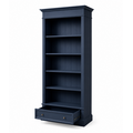 123kast  Boekenkast Malaga - 100x35x200H cm - 4 planken - 1 soft close lade