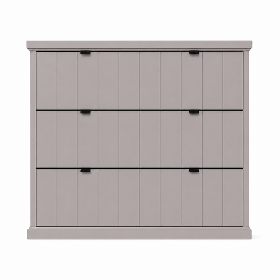 123kast  Ladekast Vannes - 120x45x95H cm- 3 soft close lades - modern design