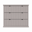 123kast  Ladekast Vannes - 120x45x95H cm- 3 soft close lades - modern design