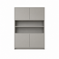 123kast  Vakkenkast Mende - 145x55x200H cm - push to open deuren - open vak