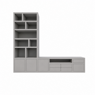 Tv vakkenkast dressoir Rennes 300cm