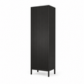 123kast  Kast Java - 60x40x210H cm - op pootjes - 2 push to open deuren - 4 verstelbare planken