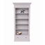 123kast  Brighton library - boekenkast - demontabel - 85x43x240H cm  - 4 verstelbare planken - 1 soft close lade