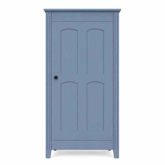 123kast  Kinderkast Blora - 80x55x195H cm - 1 deur - op pootjes