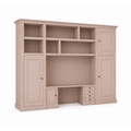 123kast  Bureau kast Mondovi - 400x40x300H cm - 4 soft close lades - 4 scharnier deuren - 6 open vakken - PRIJS OP AANVRAAG
