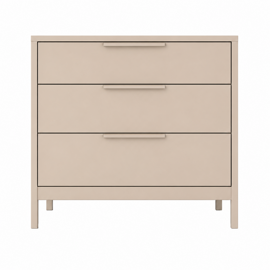 123kast  Commode Demak 95cm - 95x50x90H cm - op pootjes - 3 soft close lades
