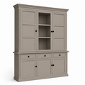 123kast  Buffetkast Richland - 170x51x220H cm - dichte deuren in bovenkast - 6 scharnierdeuren - 3 soft close lades - landelijke stijl