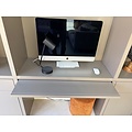 123kast Voorraad bureau vakkenkast Chauny 280x40x250H cm - RAL 7006 - uitschuifbaar bureau - uitgepakt