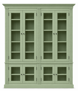 Vitrinekast Private Library 2m