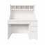 123kast  Kinderbureau Montpellier - 110x65x140H cm - open vakken - 3 lades - uitschuif lade - landelijke afwerking